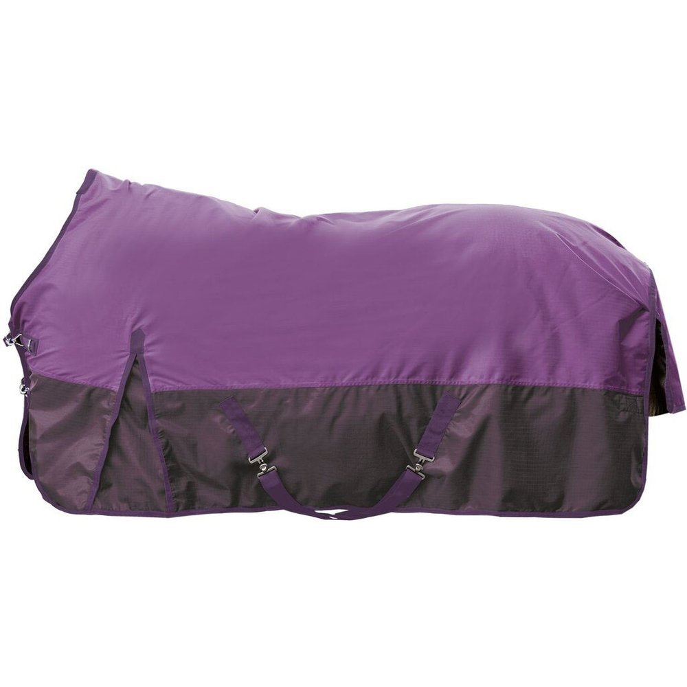 Couverture d'extérieur HKM St. Louis 600D polaire Lilas/lilas foncé
