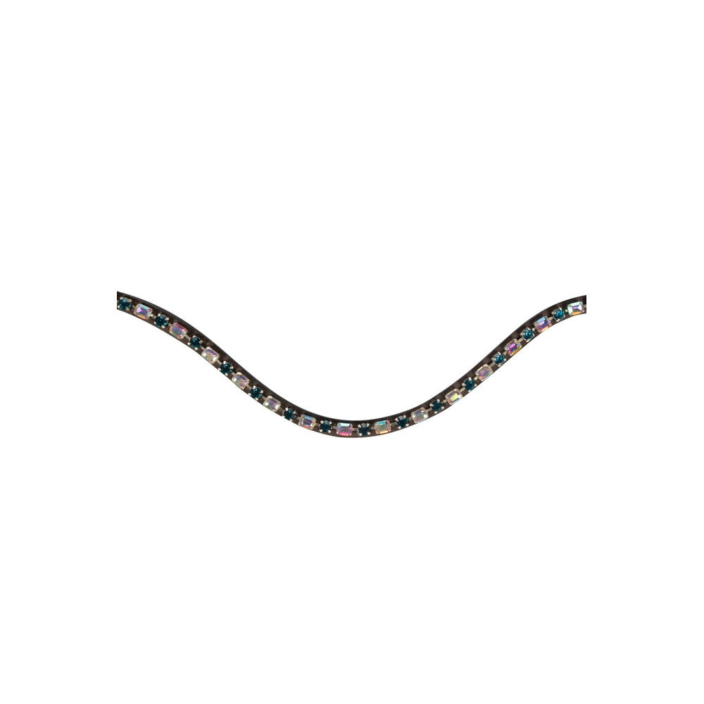 Frontal Amazing HKM poney Marron/pétrole