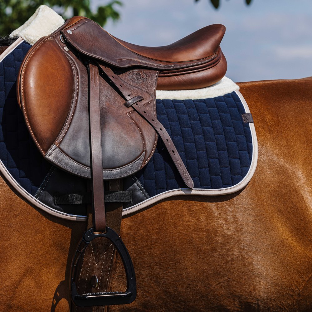 Tapis de selle Dinard Equithème Marine