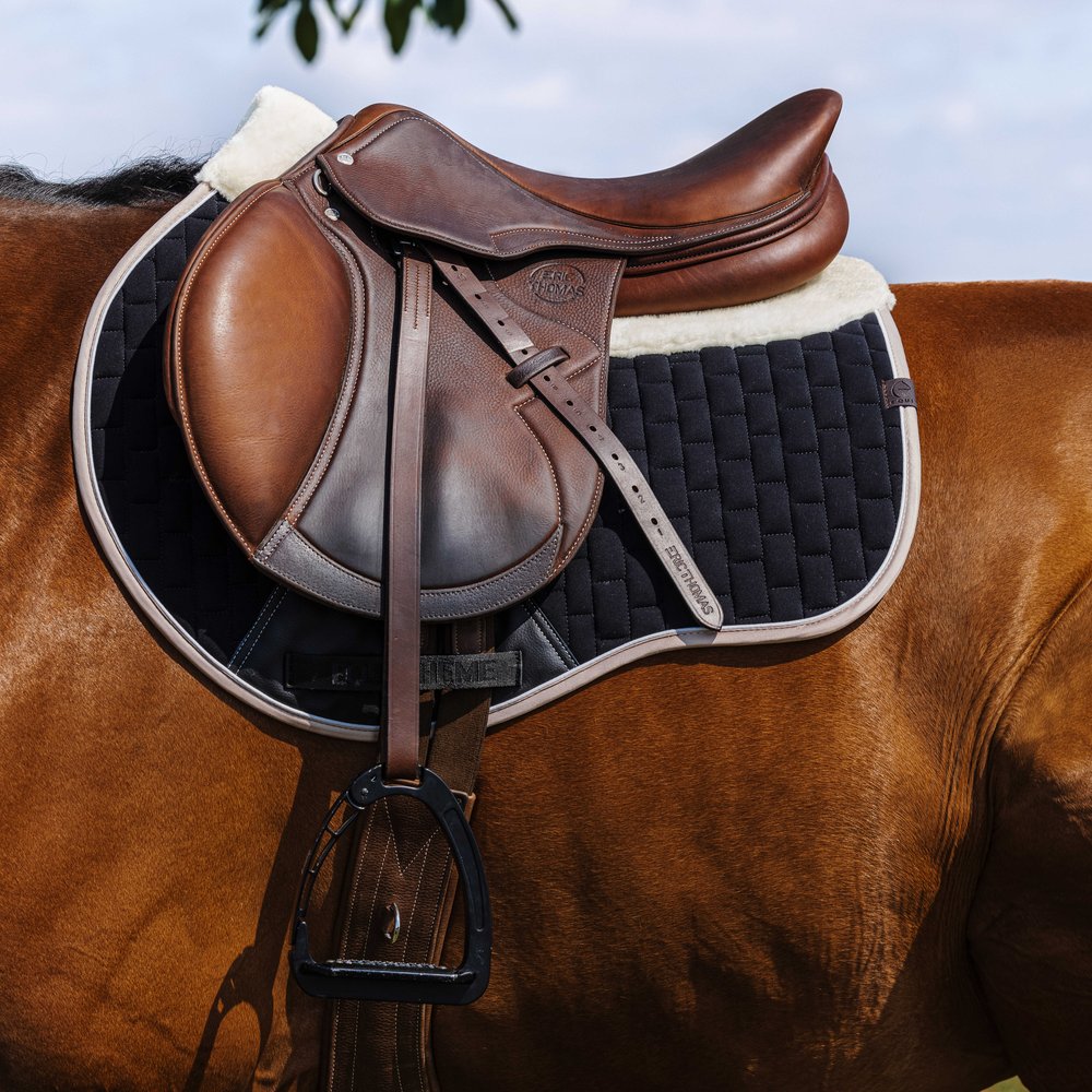 Tapis de selle Dinard Equithème Noir