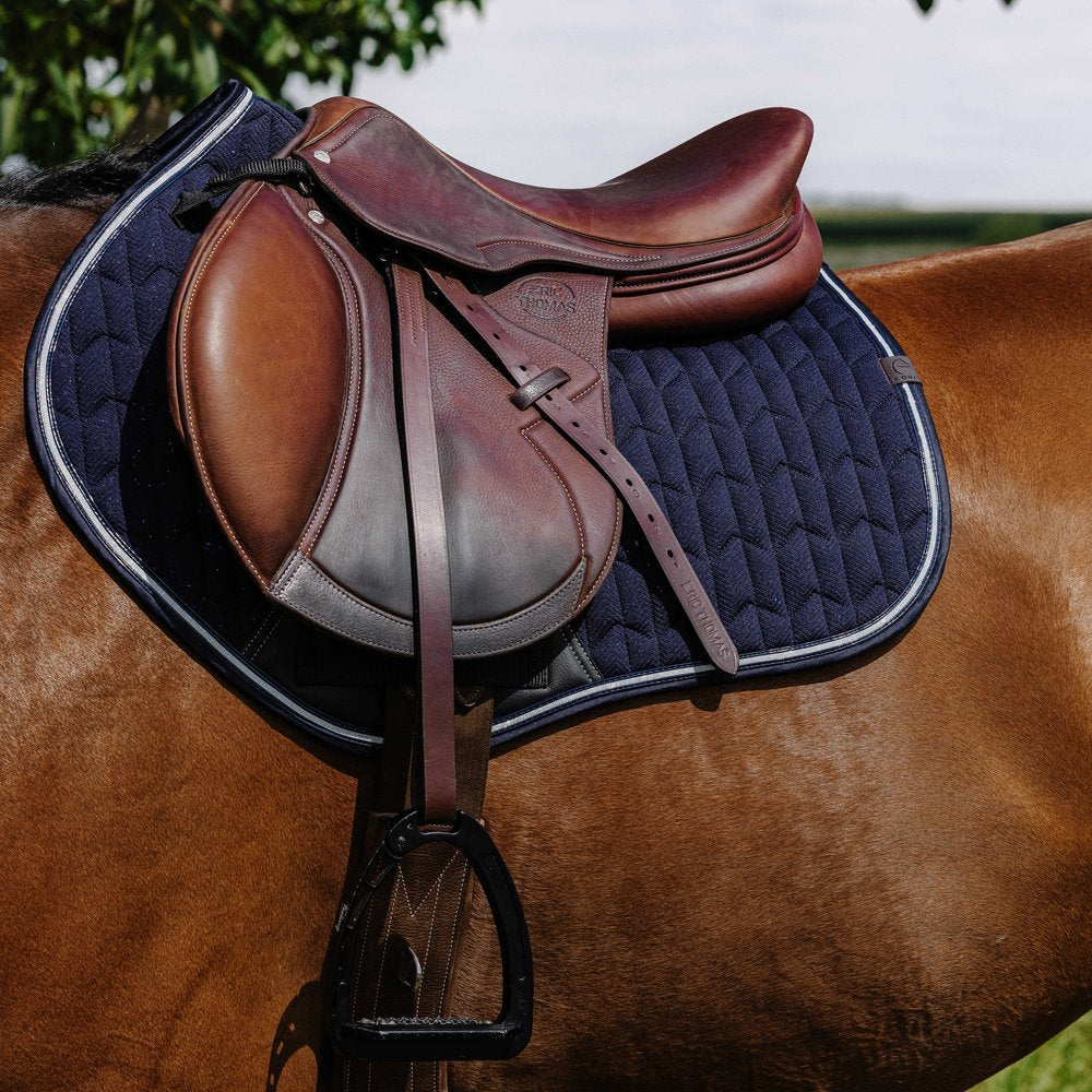 Tapis de selle Eclat Equithème Marine
