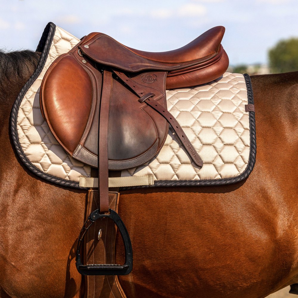 Tapis de selle Pretty Equithème Beige