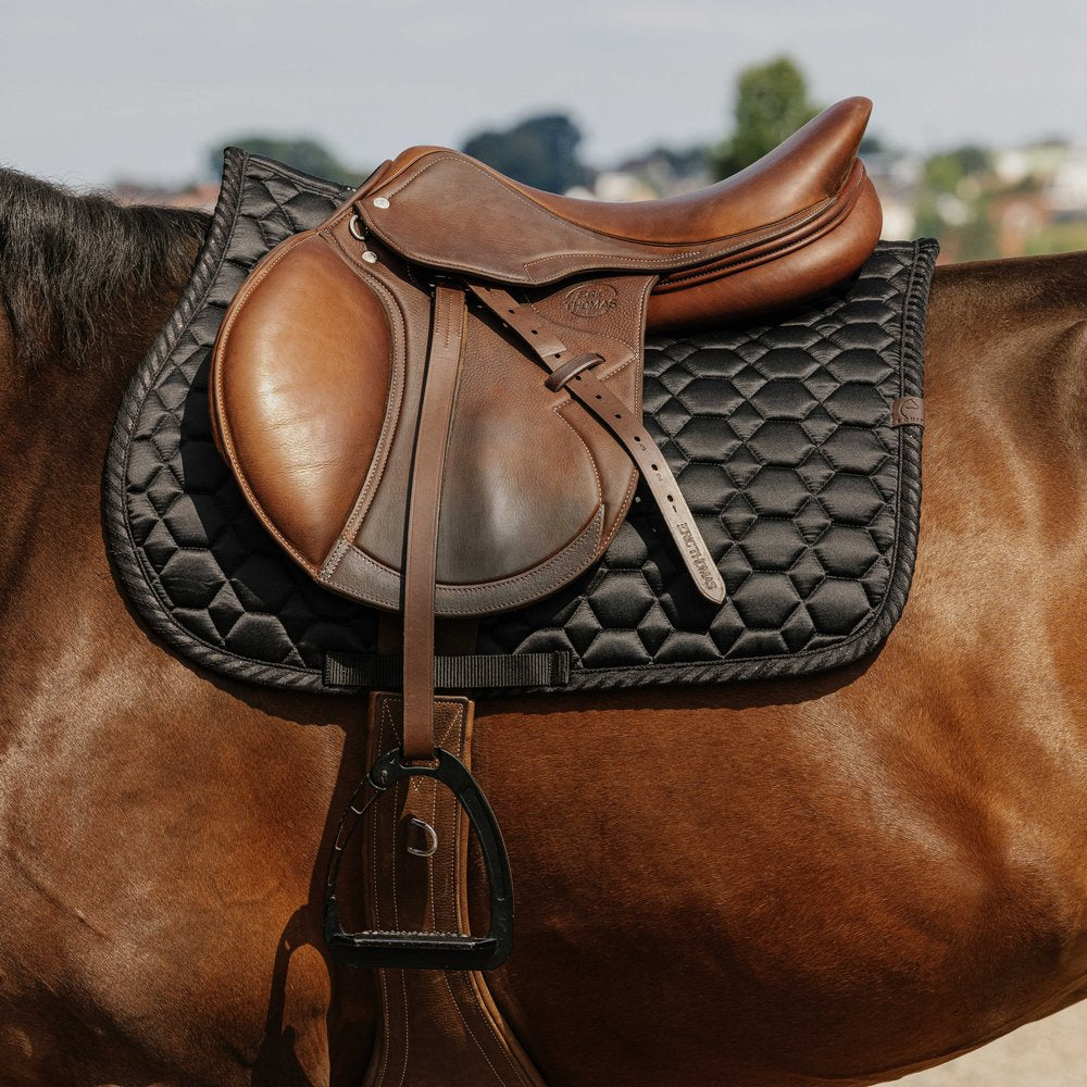 Tapis de selle Pretty Equithème Noir