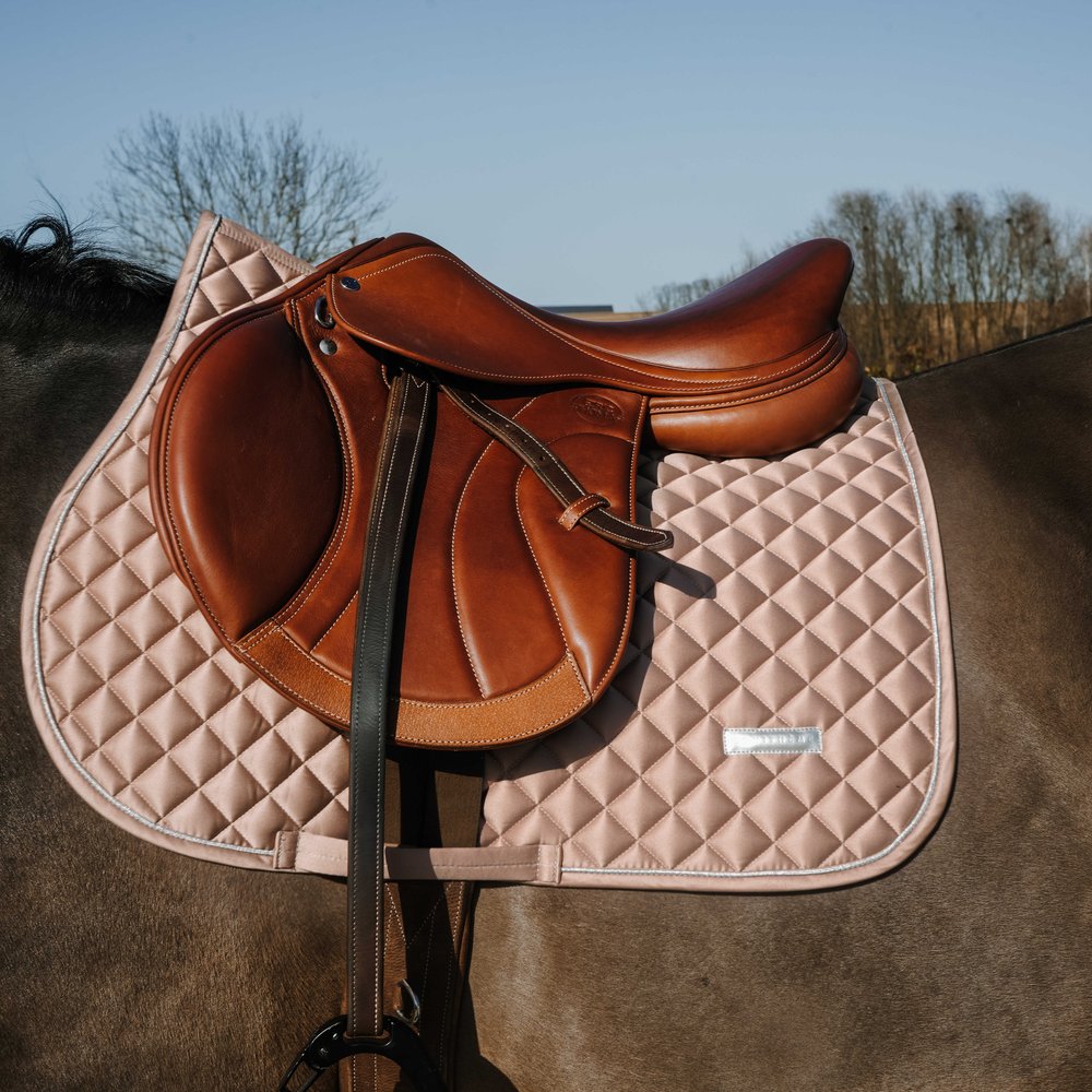 Tapis de selle Nacre Equithème Bronze
