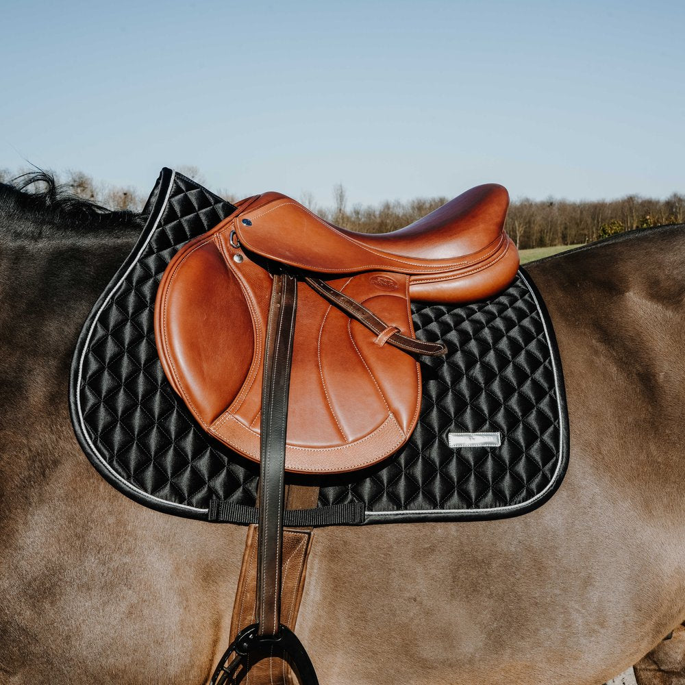 Tapis de selle Nacre Equithème Noir
