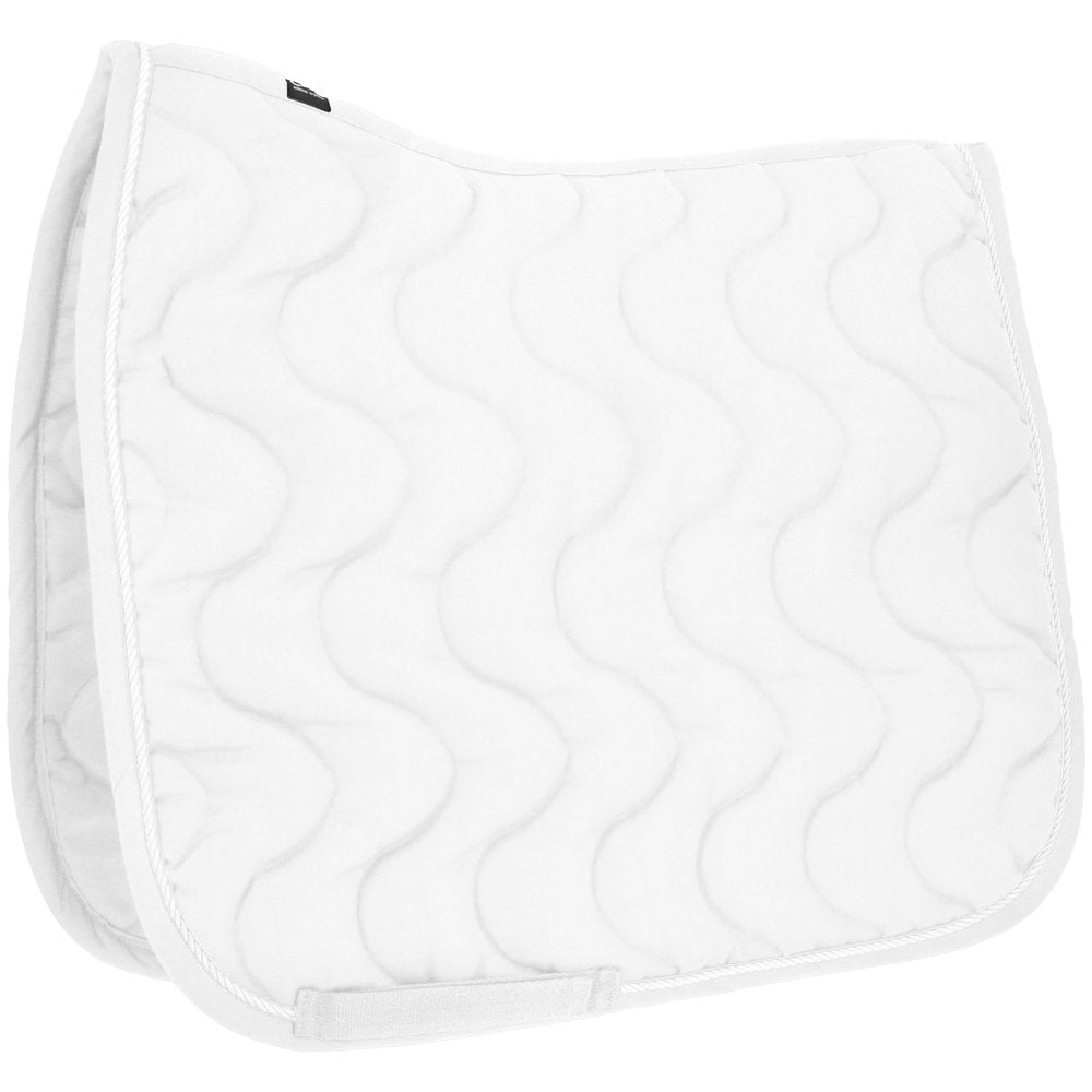 Tapis de selle dressage Maxifun Riding World Blanc