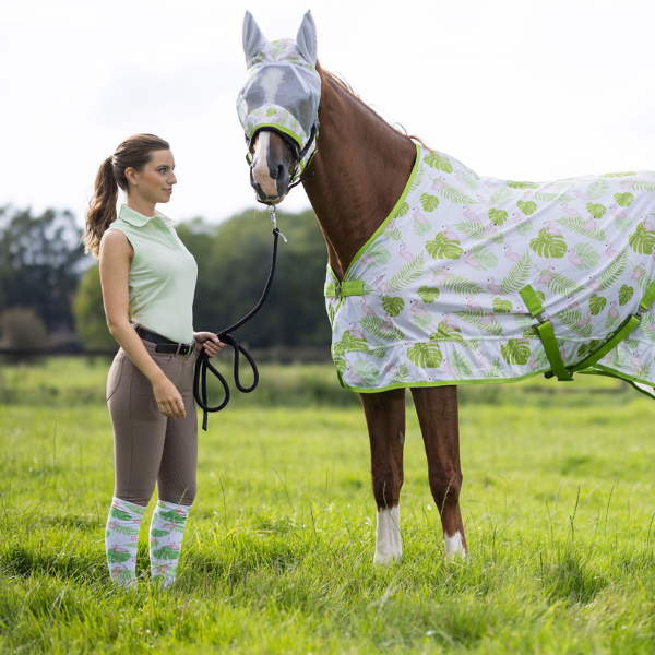 Masque anti-mouches Flamingo