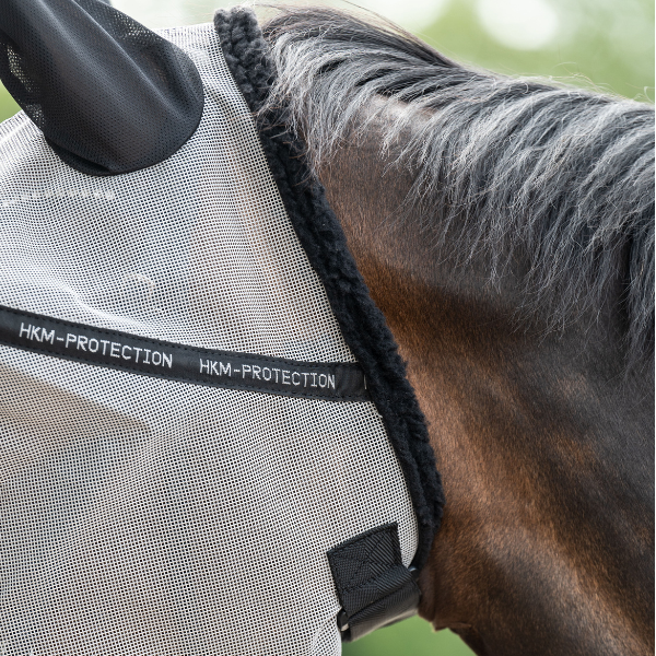 Masque anti-mouches, protection naseaux détachable