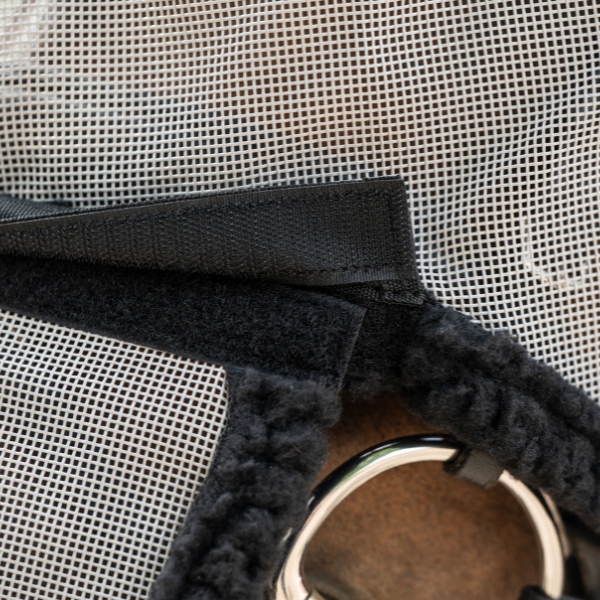 Masque anti-mouches, protection naseaux détachable