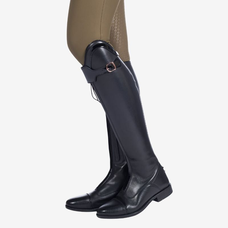 Bottes d'équitation sans lacets HKM Trinity - Noir Taille 41
