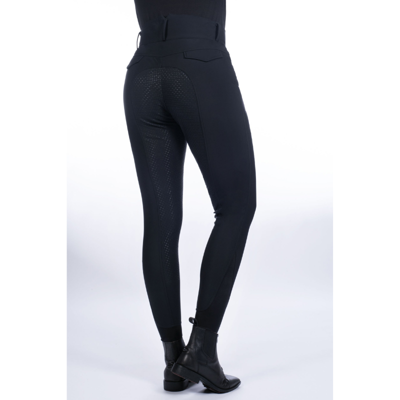 Pantalon chauffant d'équitation HKM - Taille haute
