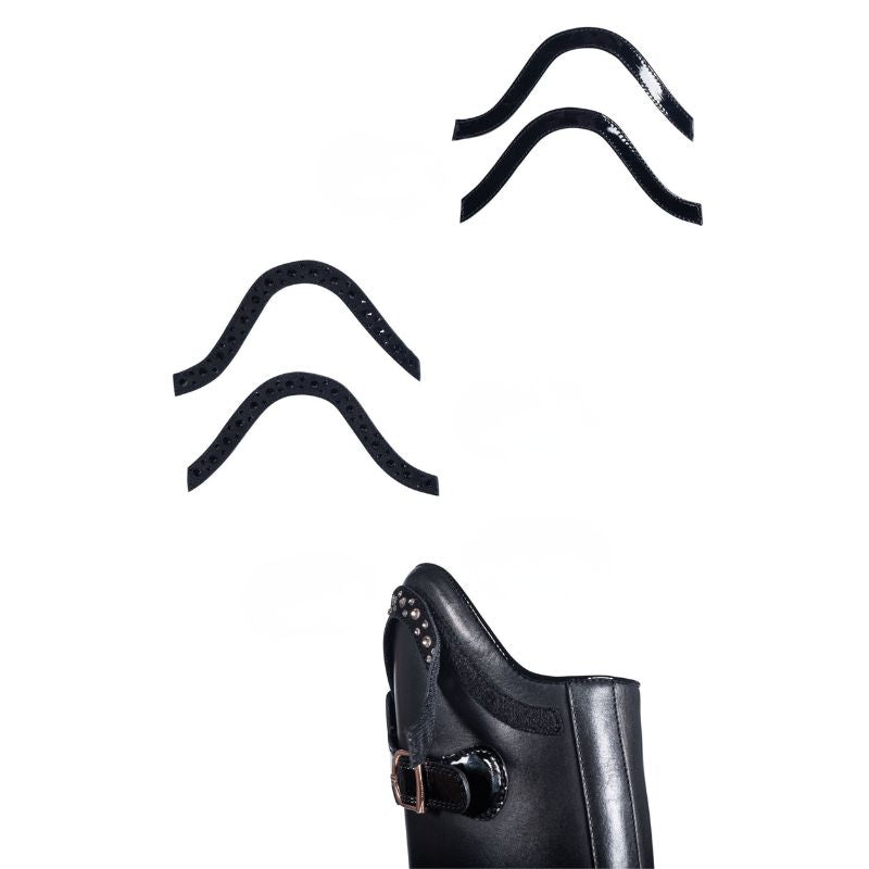 Bottes d'équitation sans lacets HKM Trinity - Noir Taille 41