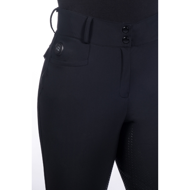 Pantalon chauffant d'équitation HKM - Taille haute