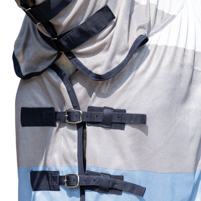 Couverture anti-mouches avec collier HKM