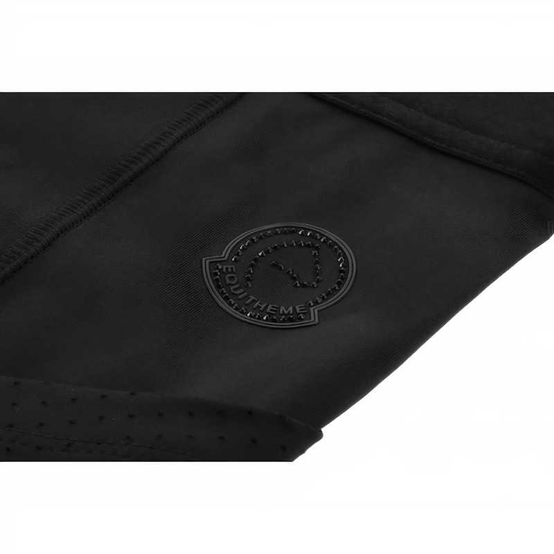 Legging d'équitation Je t'aime EQUITHÈME Iris - Noir