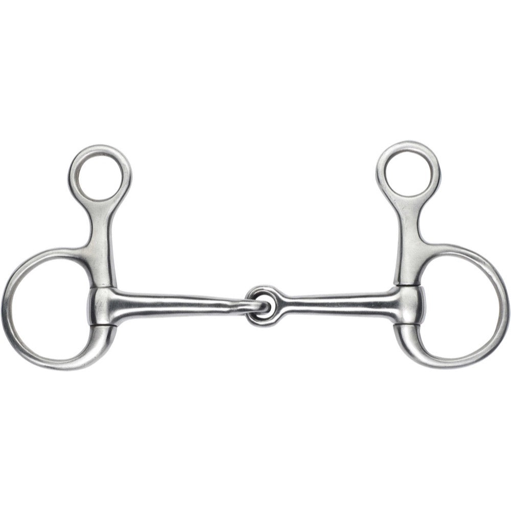 Mors Baucher brisé en inox finition satinée Feeling