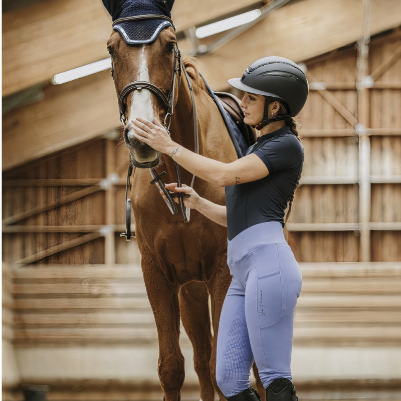 Legging d'équitation EQUITHÈME Flora - Violet