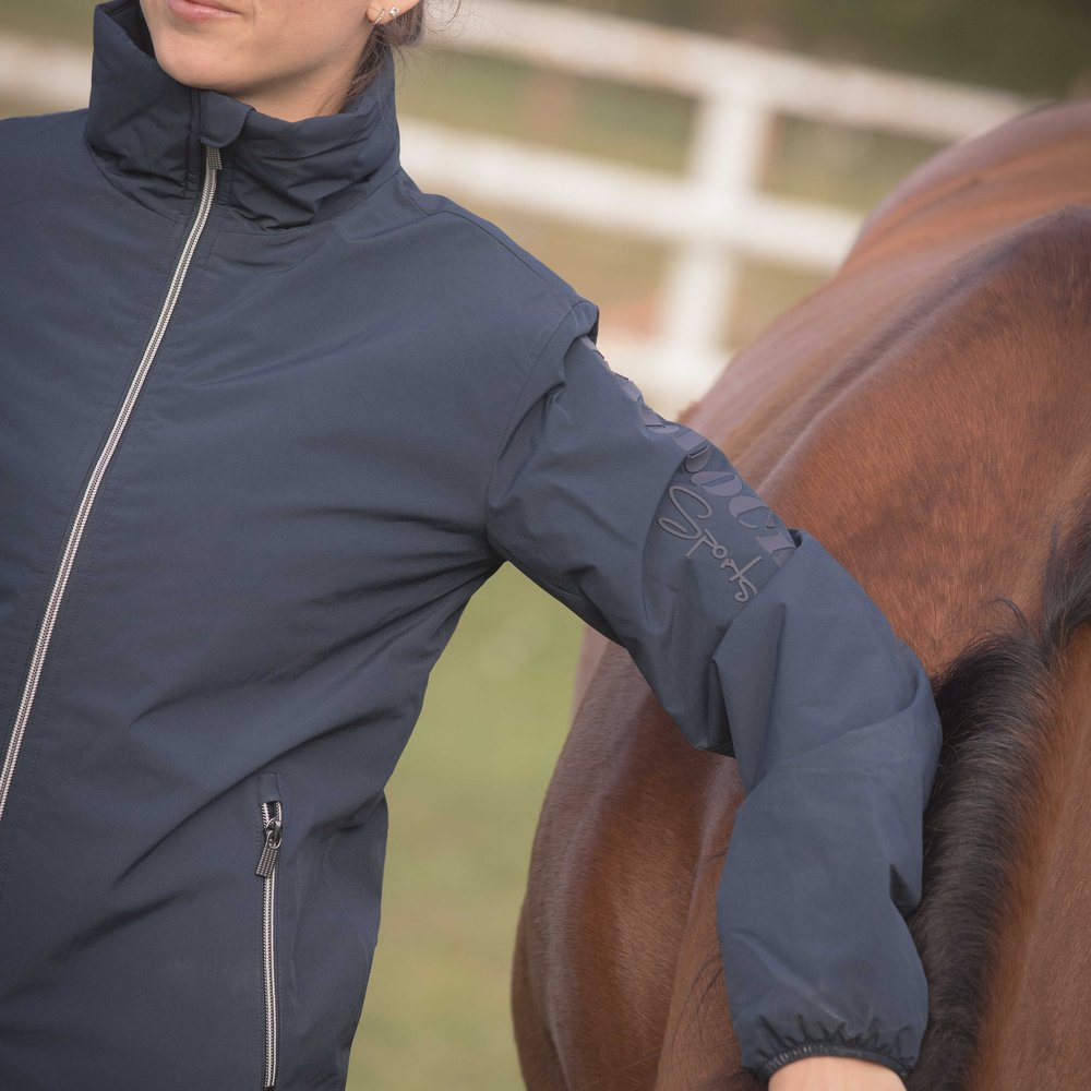 Blouson Paddock - Laffitte Marine porté