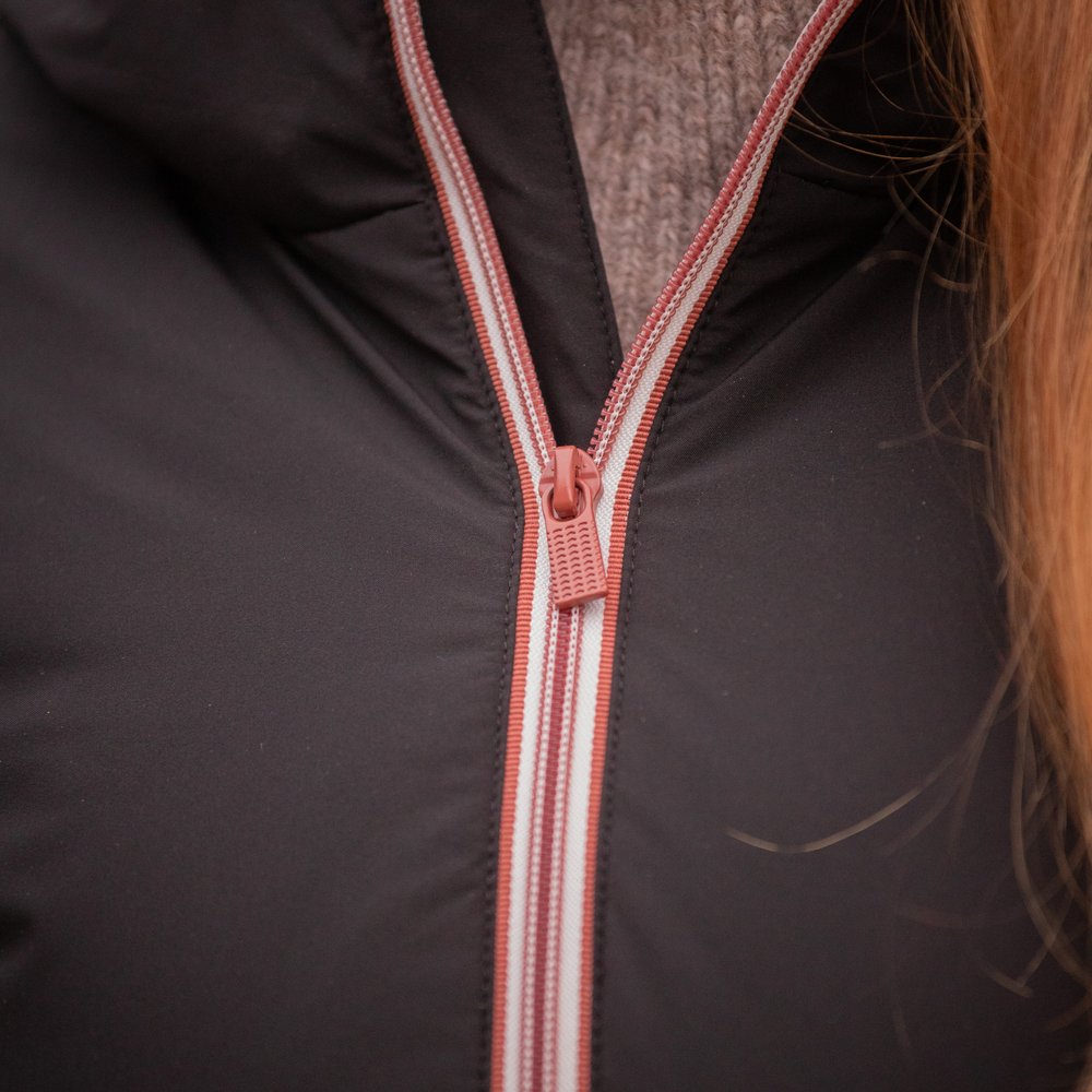 Parka Paddock - Maxime Noir porté