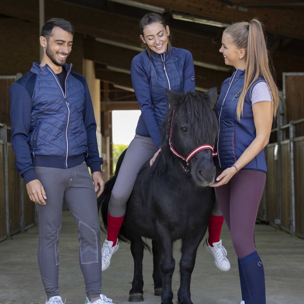 Veste Equithème - Olivia Marine porté