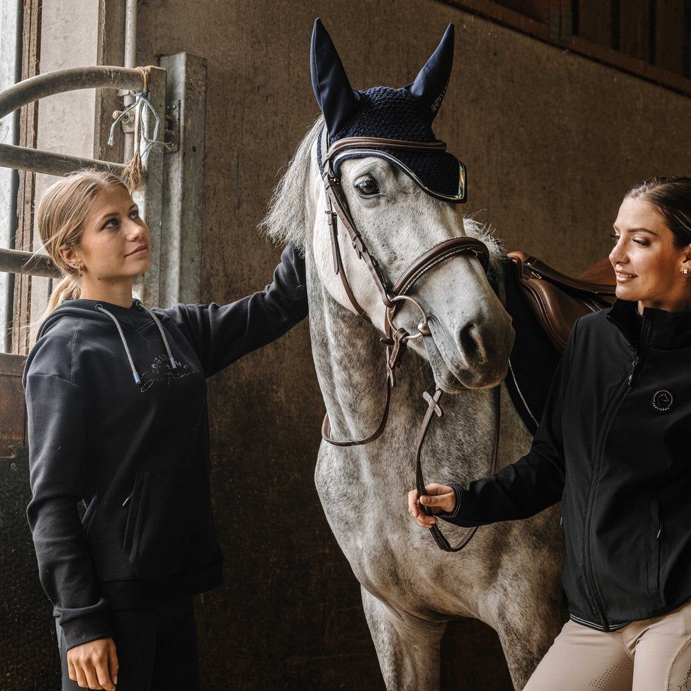 Blouson Equithème - Dakota Noir porté