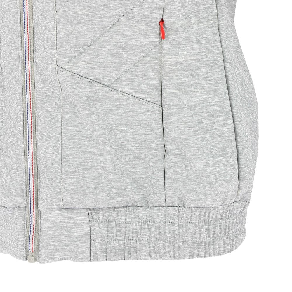 Veste softshell Equithème - Mona Gris chiné détail