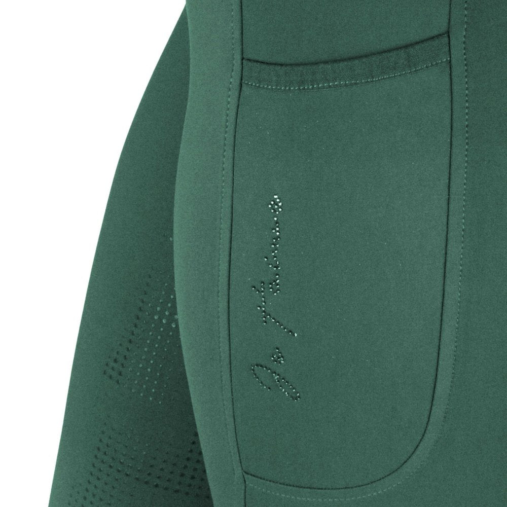 Legging Je t'aime Equithème - Flora Canard détail