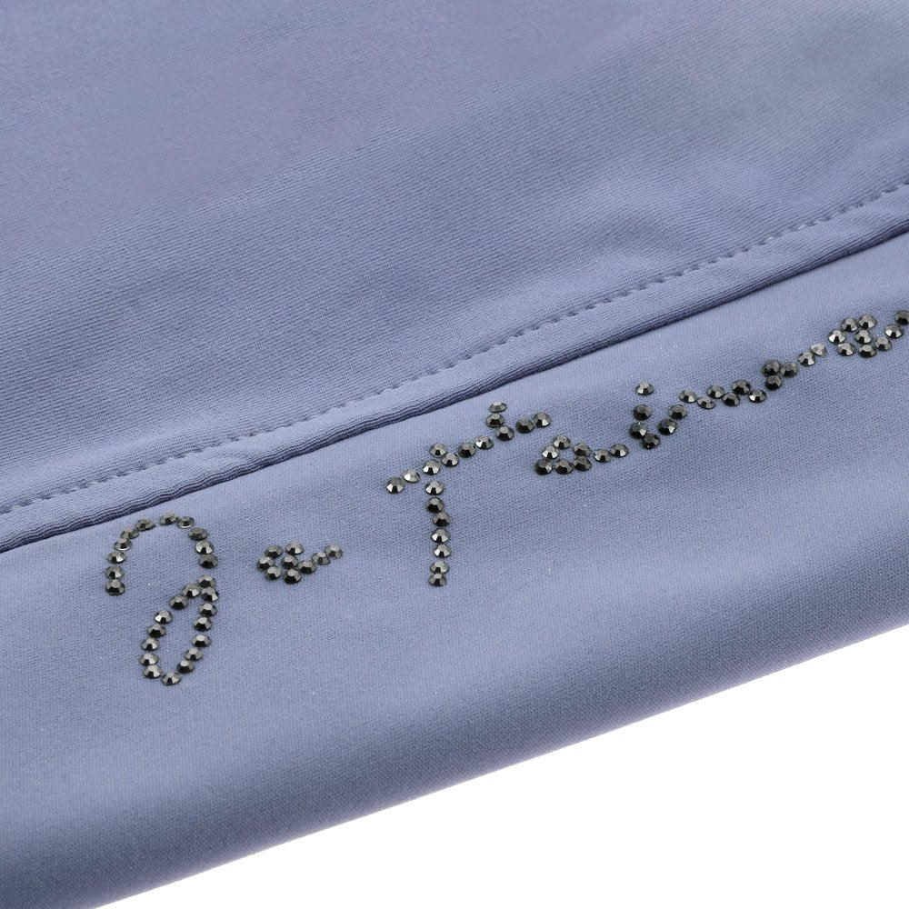 Legging Je t'aime Equithème - Flora Violet détail