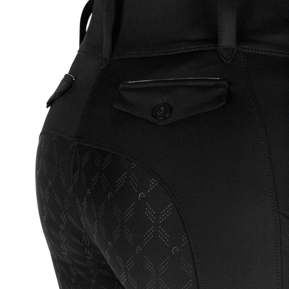 Legging Equithème - Alizé Noir détail
