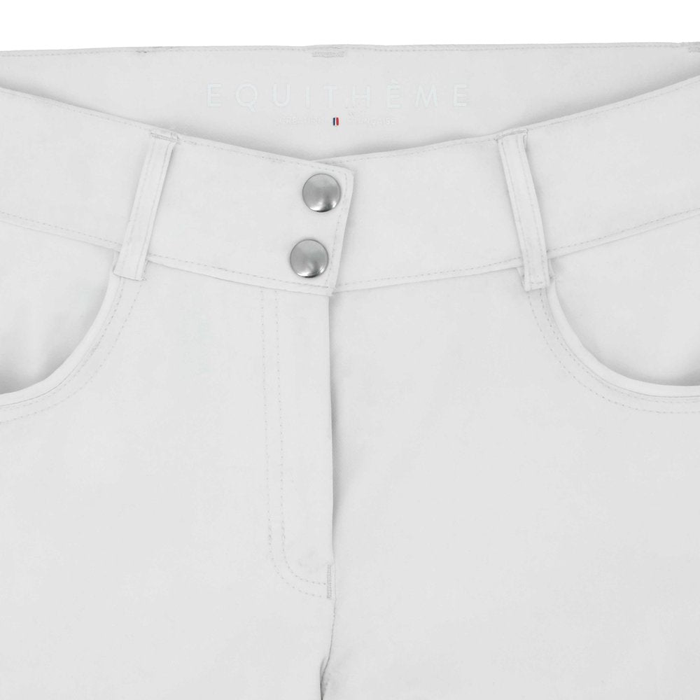 Pantalon Equithème - Beverly Blanc détail