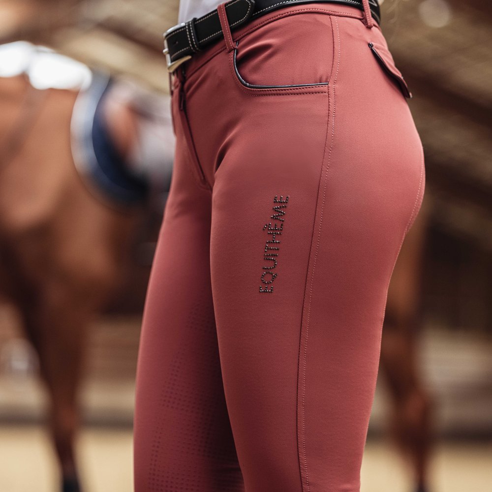 Pantalon Equithème - Beverly Rose porté