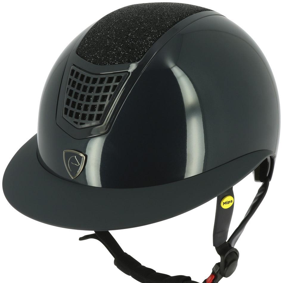Casque d'équitation EQUITHEME AIRY Bleu brillant