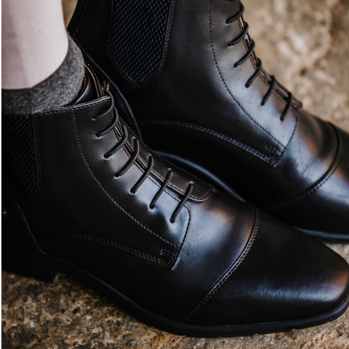 Boots à lacets et zip EQUITHÈME - Sporty