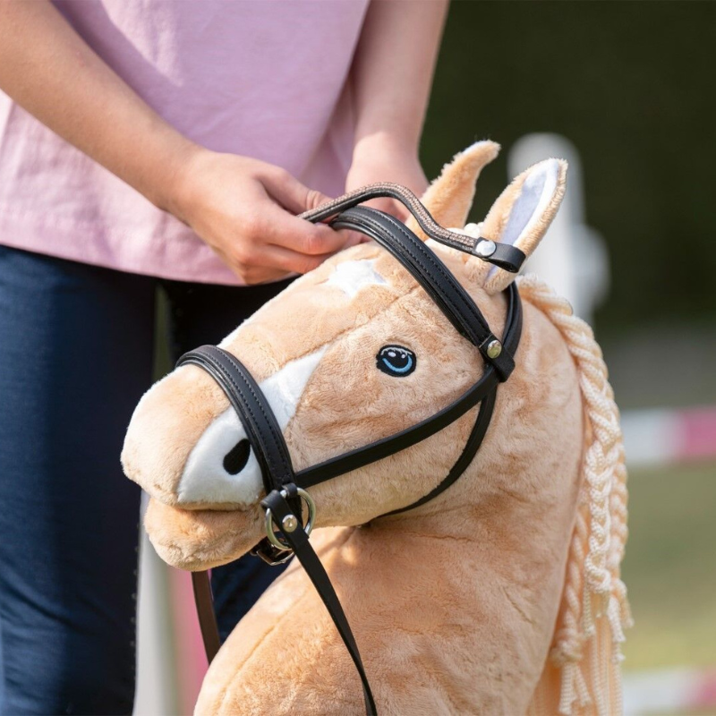 Filet sans mors pour Hobby Horse noir