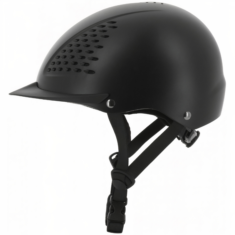 Casque enfant noir RIDING WORLD - Windy