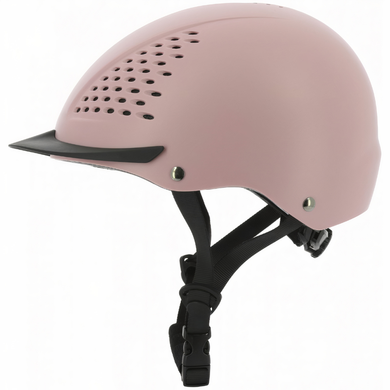 Casque enfant rose RIDING WORLD - Windy