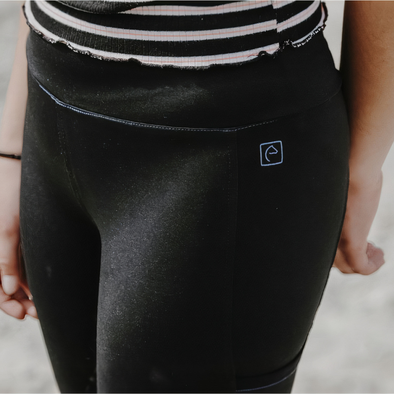 Legging d'équitation EQUITHEME Lyly - Noir