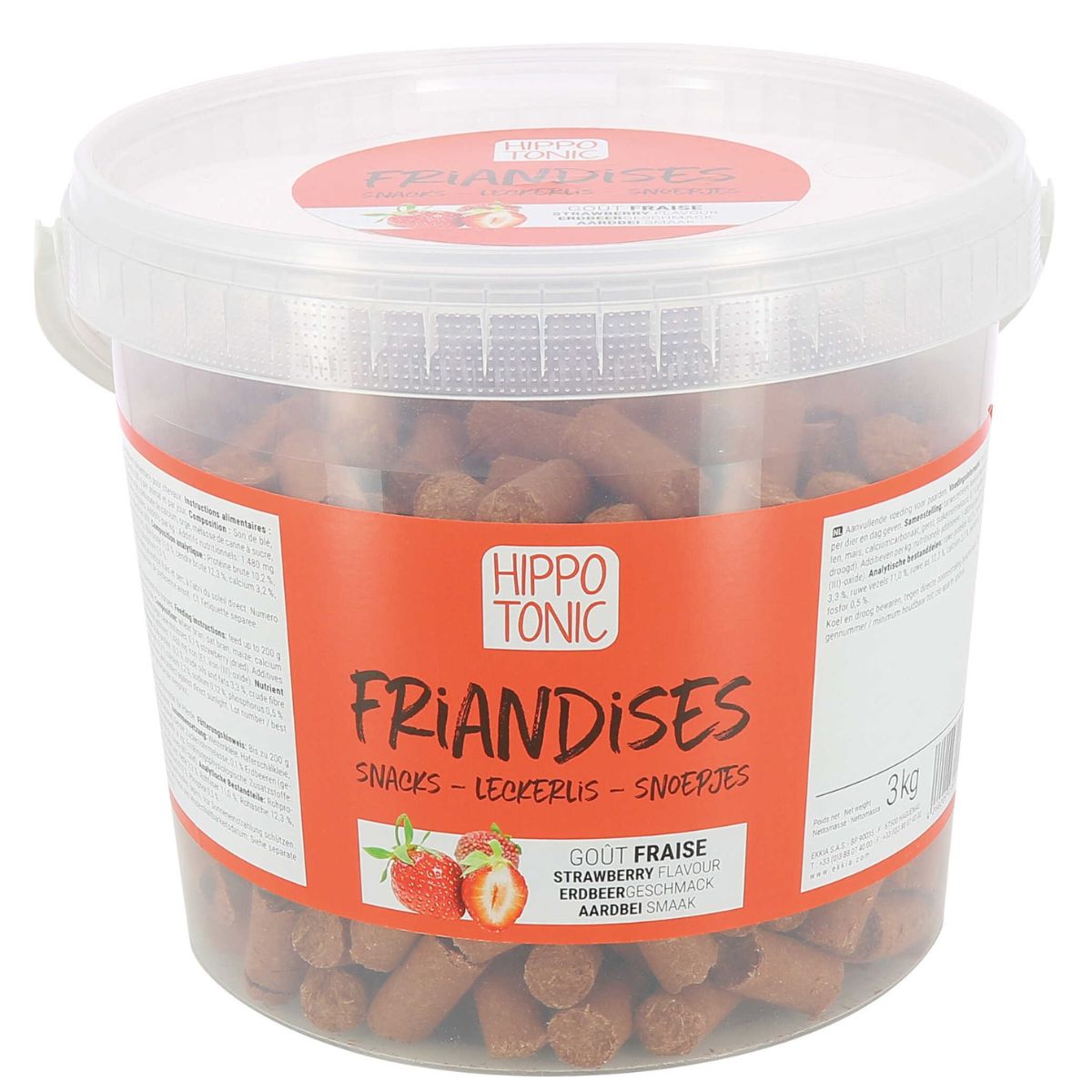 Friandises goût fraise - HIPPOTONIC