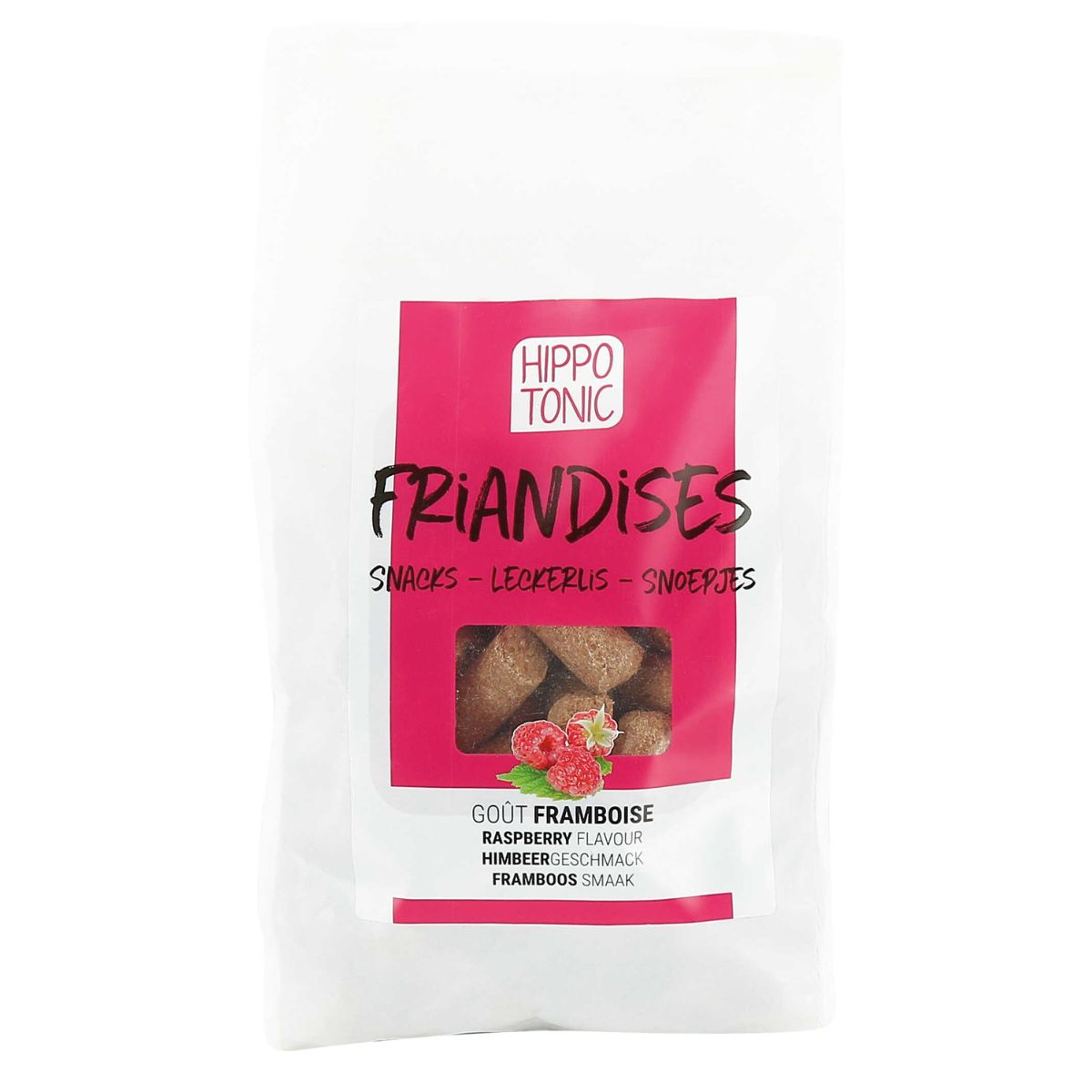 Friandises goût framboise - HIPPOTONIC