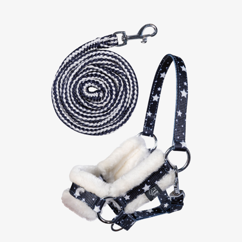 Licol et longe Hobby Horse Rose