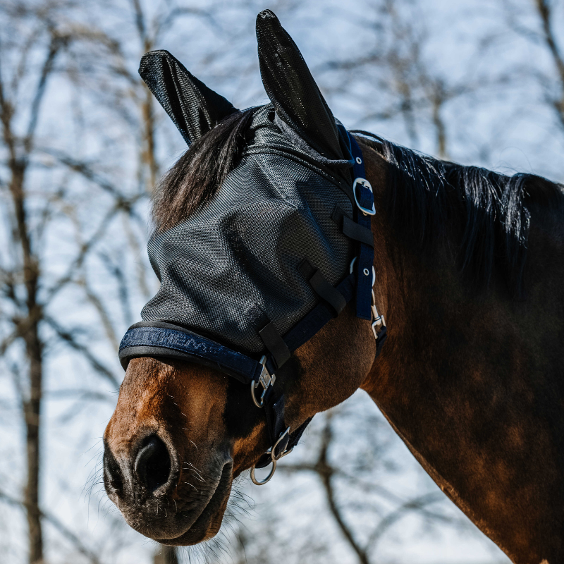 Masque anti-mouches anti-UV EQUITHÈME - Halter