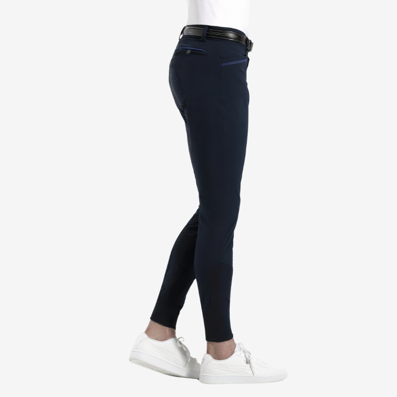 Pantalon EQUITHÈME homme full grip "Georg" - Marine