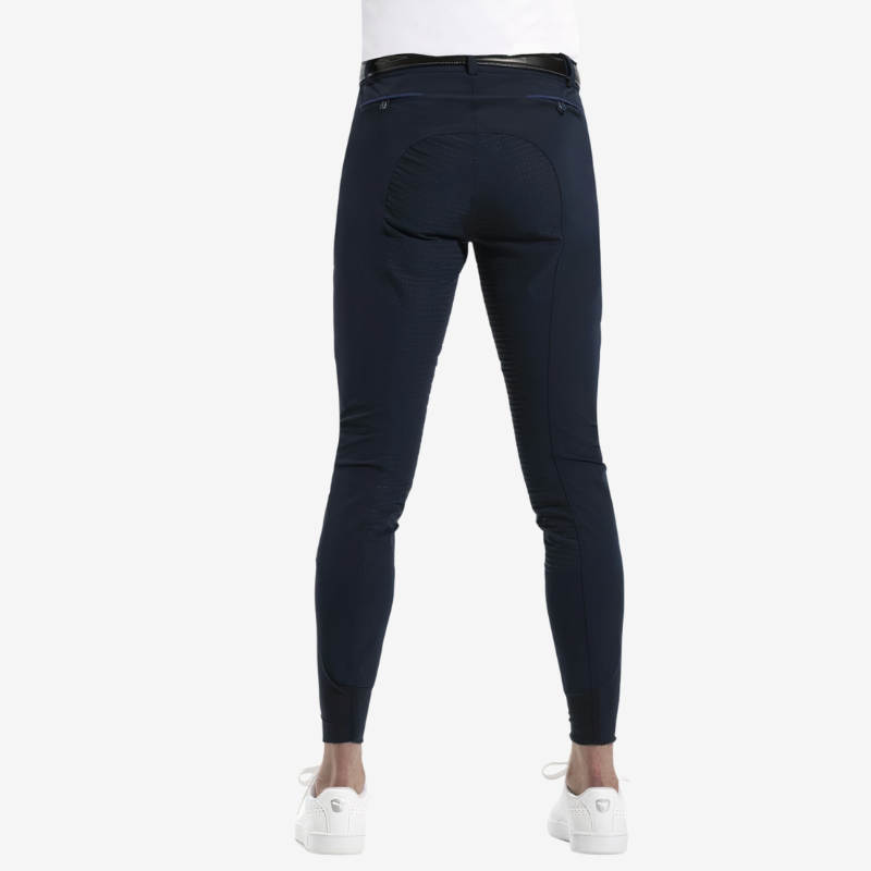 Pantalon EQUITHÈME homme full grip "Georg" - Marine