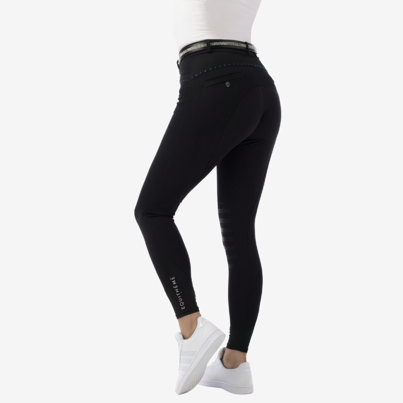 Pantalon Je t'aime EQUITHÈME Enfant - Noir