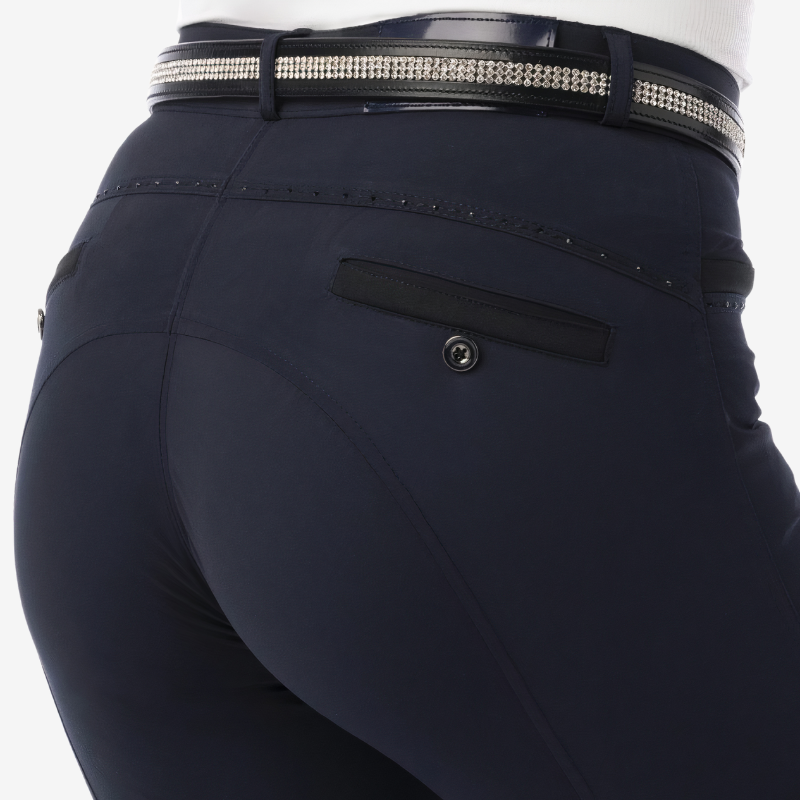 Pantalon Je t'aime EQUITHÈME Enfant - Marine