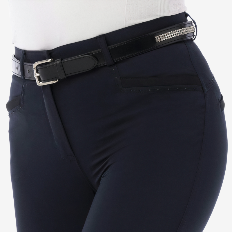 Pantalon Je t'aime EQUITHÈME Enfant - Marine