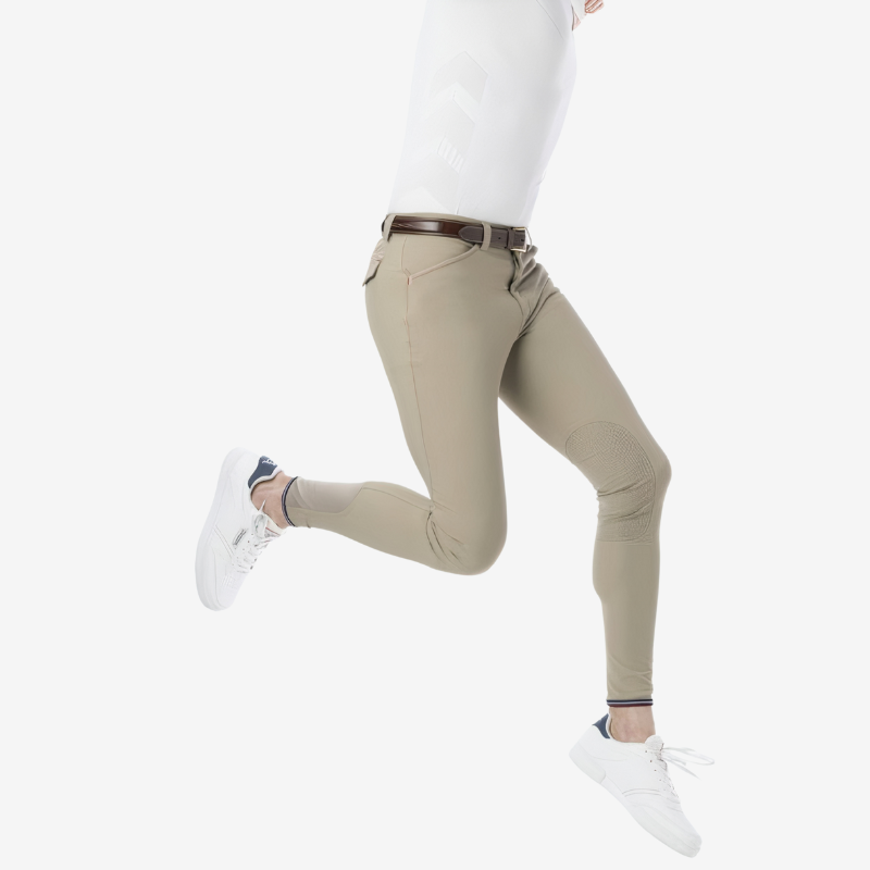 Pantalon d'équitation homme EQUITHÈME - Beige