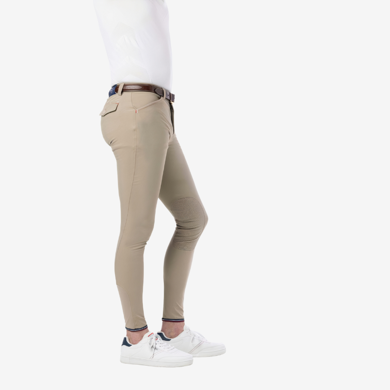 Pantalon d'équitation homme EQUITHÈME - Beige