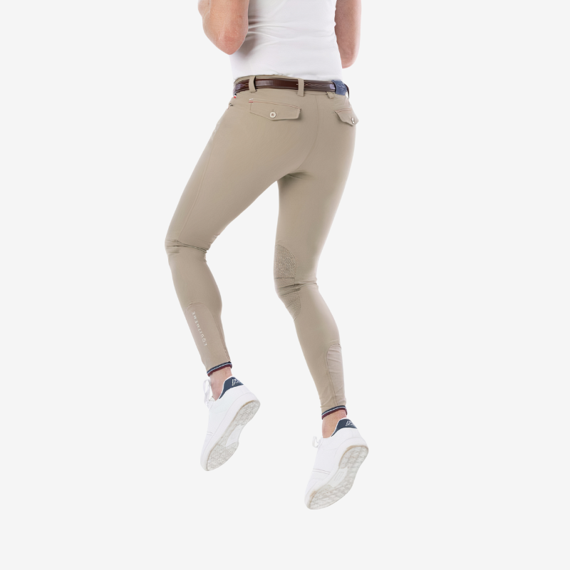 Pantalon d'équitation homme EQUITHÈME - Beige