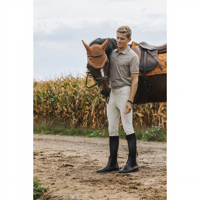 Pantalon d'équitation homme EQUITHÈME Sam - Beige